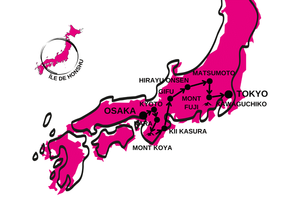 Circuit Au coeur du Japon, Authentique et Insolite osaka Japon