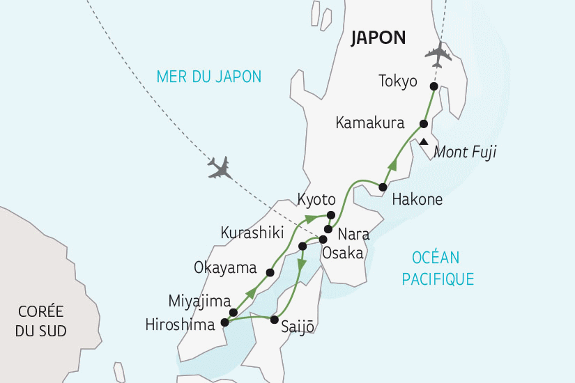 Circuit Le Japon, Trésors du Soleil Levant osaka Japon