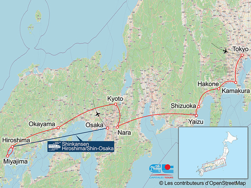 Circuit A la découverte du Japon (de Tokyo à Osaka) tokyo Japon