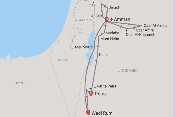 Circuit La Jordanie au cœur de l'Histoire amman Jordanie