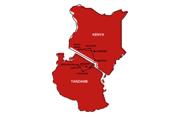 Circuit Combiné Kenya et Tanzanie, Du Joyau de l'Afrique aux Terres du Kilimandjaro - Version 2025 nairobi Kenya