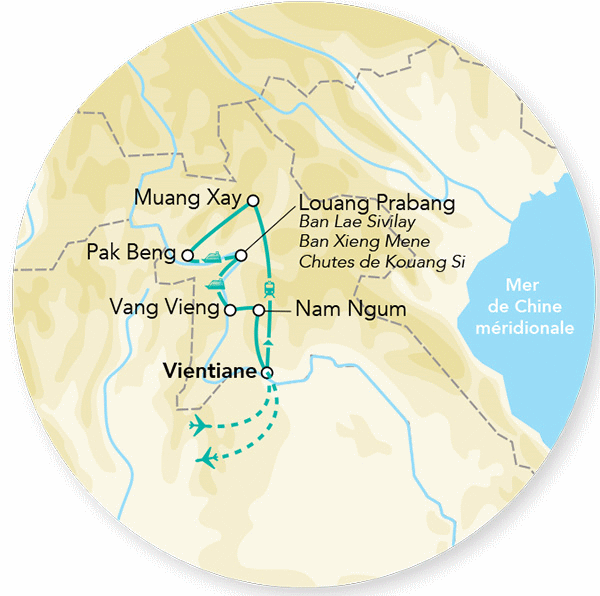 Circuit Immersion au Laos vientiane Laos