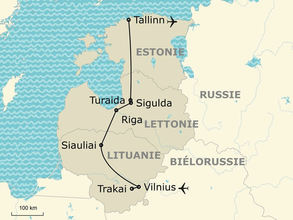 Circuit Echappée belle aux Pays baltes - entre solos vilnius Lituanie