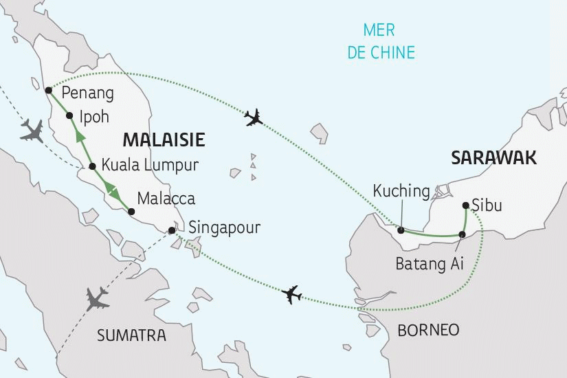 Circuit La Malaisie et Singapour kuala_lumpur Malaisie