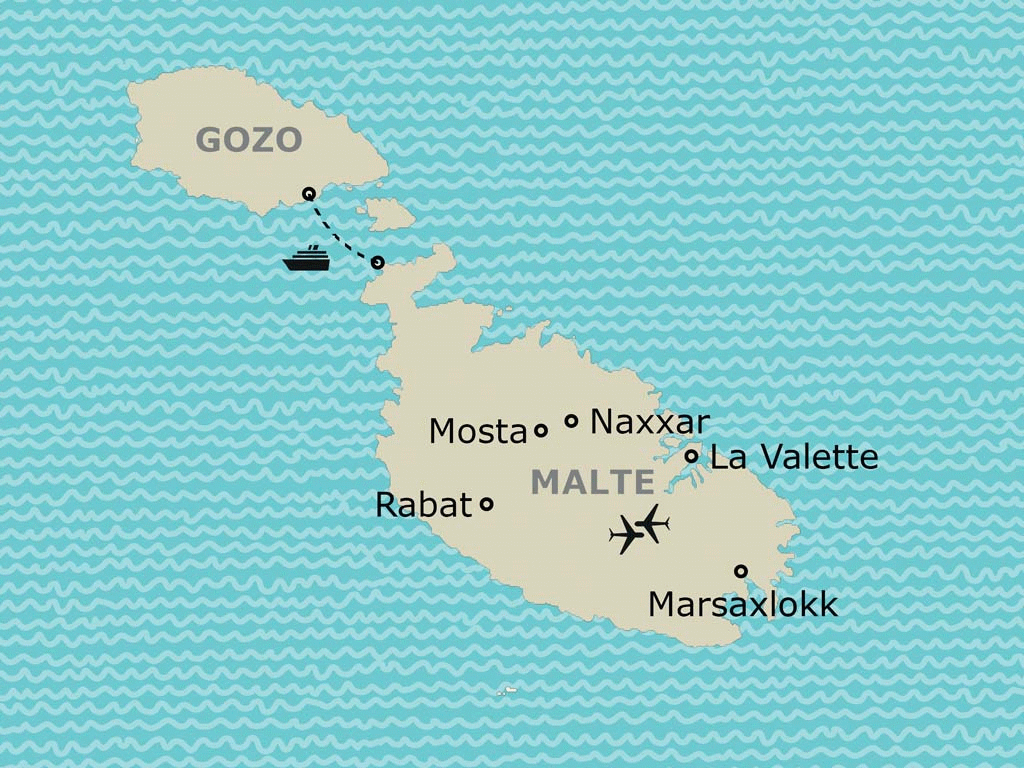 Autotour Malte en liberté - Hôtel Topaz la_valette Malte