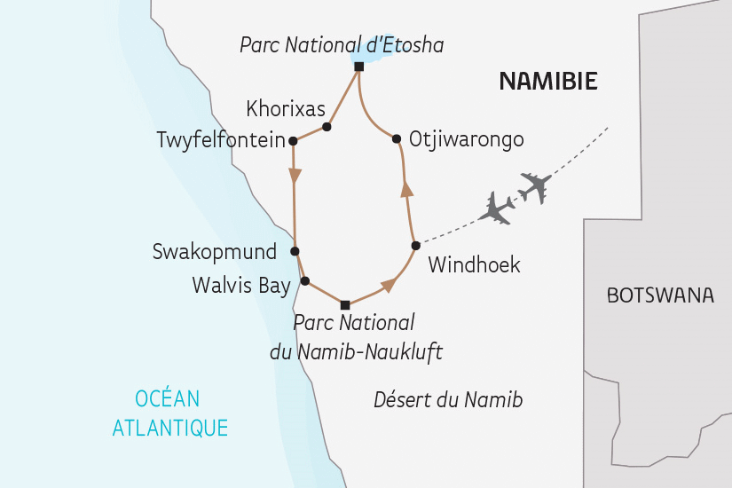 Circuit La Namibie, joyau de l'Afrique australe windhoek Namibie