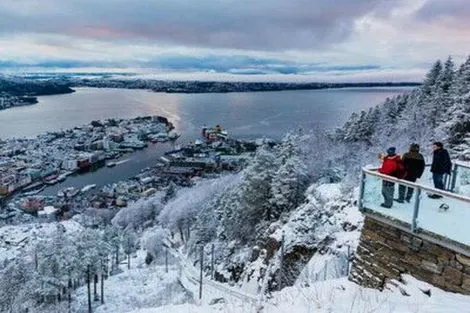 Circuit Fjords en hiver en premium oslo Norvege