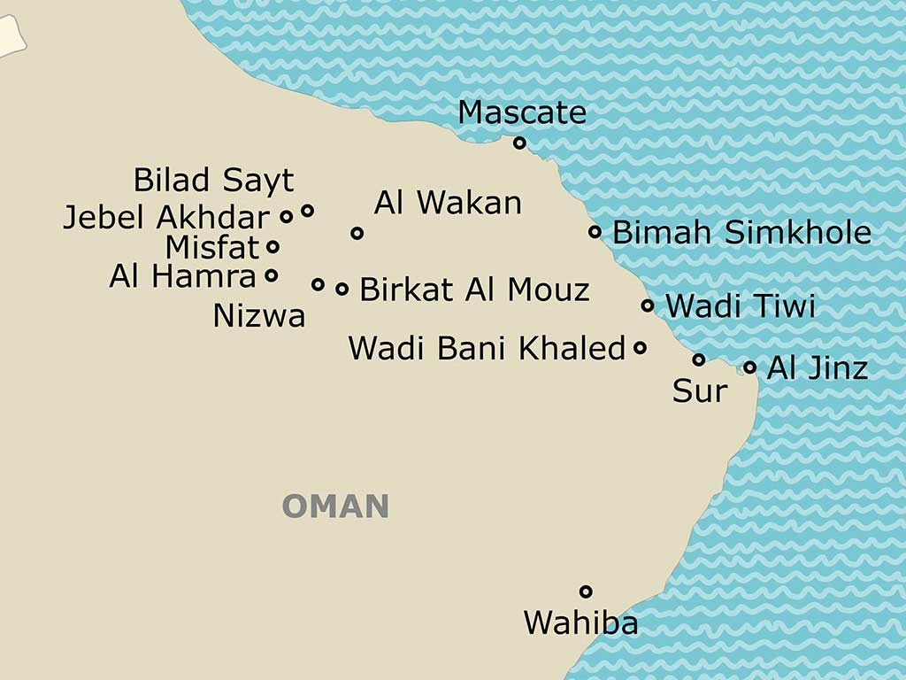 Circuit Oman, joyau d'Arabie mascate Oman