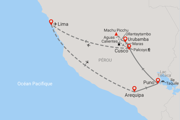 Circuit Authentique Pérou lima Perou