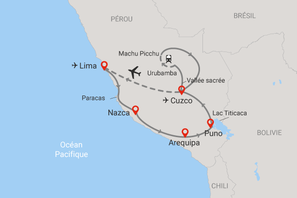 Circuit Les Incontournables du Pérou lima Perou