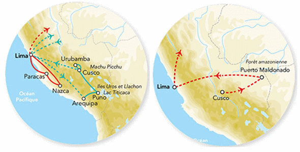 Circuit Splendeurs du Pérou & Extension Amazonie - 2025 lima Perou