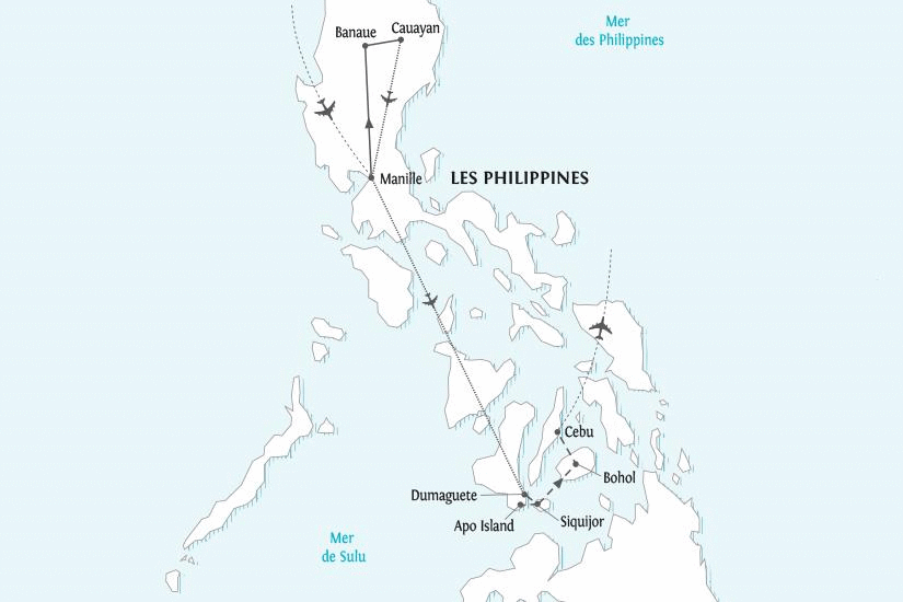 Circuit Les Philippines, la perle des mers d'Orient manille Philippines