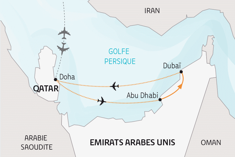 Circuit Le Qatar et les Émirats doha Qatar