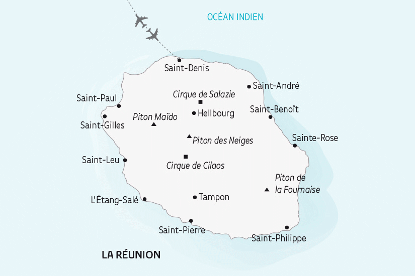 Circuit Féérique Réunion - Lagons, piton et volcans saint_denis Reunion