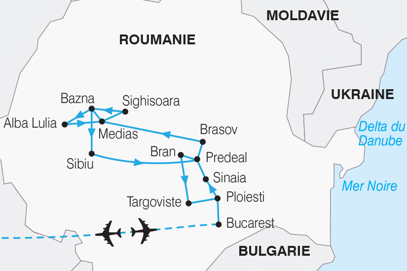 Circuit La Roumanie, Découverte de la Transylvanie bucarest Roumanie