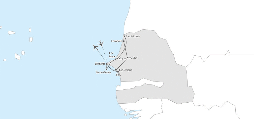 Circuit Découverte du Sénégal - Départ les samedis dakar Senegal