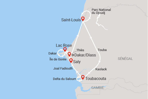 Circuit au Sénégal : Le Sénégal, des dunes du Dakar au delta du Saloum 9  jours - BT Tours