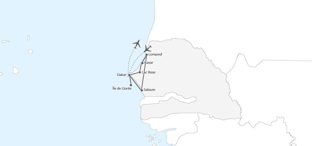 Circuit Sénégal Authentique 2025 dakar Senegal