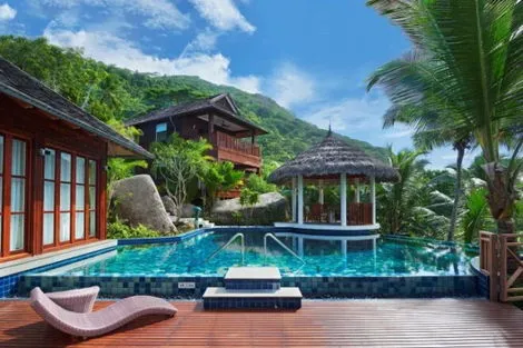 Hôtel Hilton Seychelles Labriz Resort & Spa silhouette Seychelles
