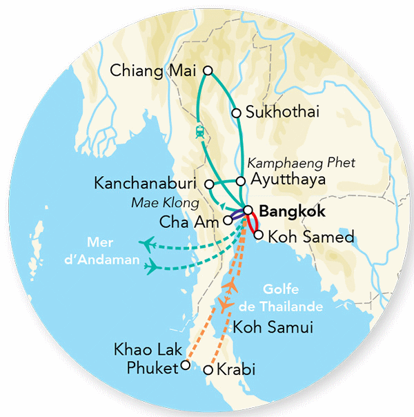 Circuit Immersion en Thaïlande 2025 bangkok Thailande