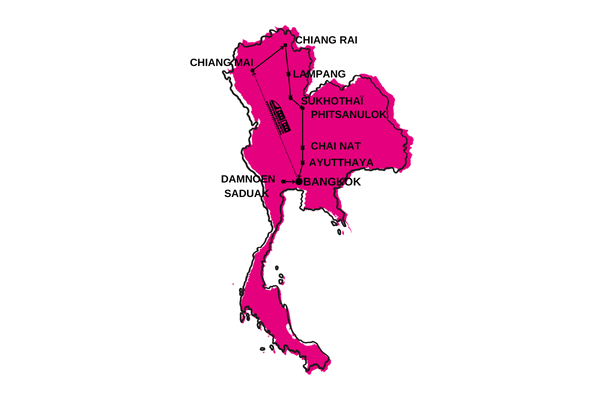 Circuit Jasmin de Thaïlande en Privatif et Plage de Krabi bangkok Thailande