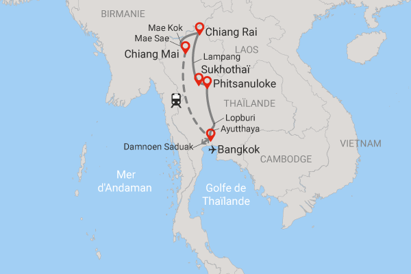 Circuit Lotus de Thaïlande en mini groupe bangkok Thailande