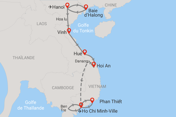 Circuit Trésors du Vietnam & extension Phan Thiet hanoi Vietnam